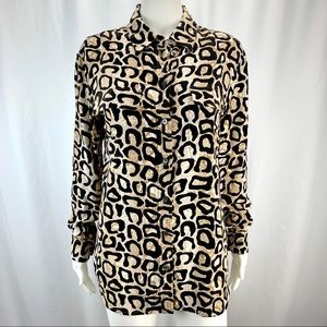 Equipment Femme Sz S Leopard Blouse ❤️SOLD!❤️